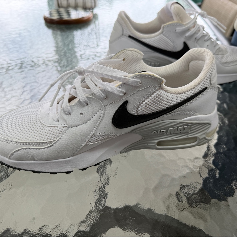 Nike Air Max Excee White with Black swoosh